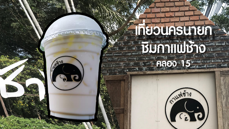 รีวิว,reviews,thailand,ประเทศไทย,กาแฟช้าง,กาแฟสดกาแฟช้าง,กาแฟช้าง คลอง 15